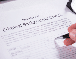 Criminal background check